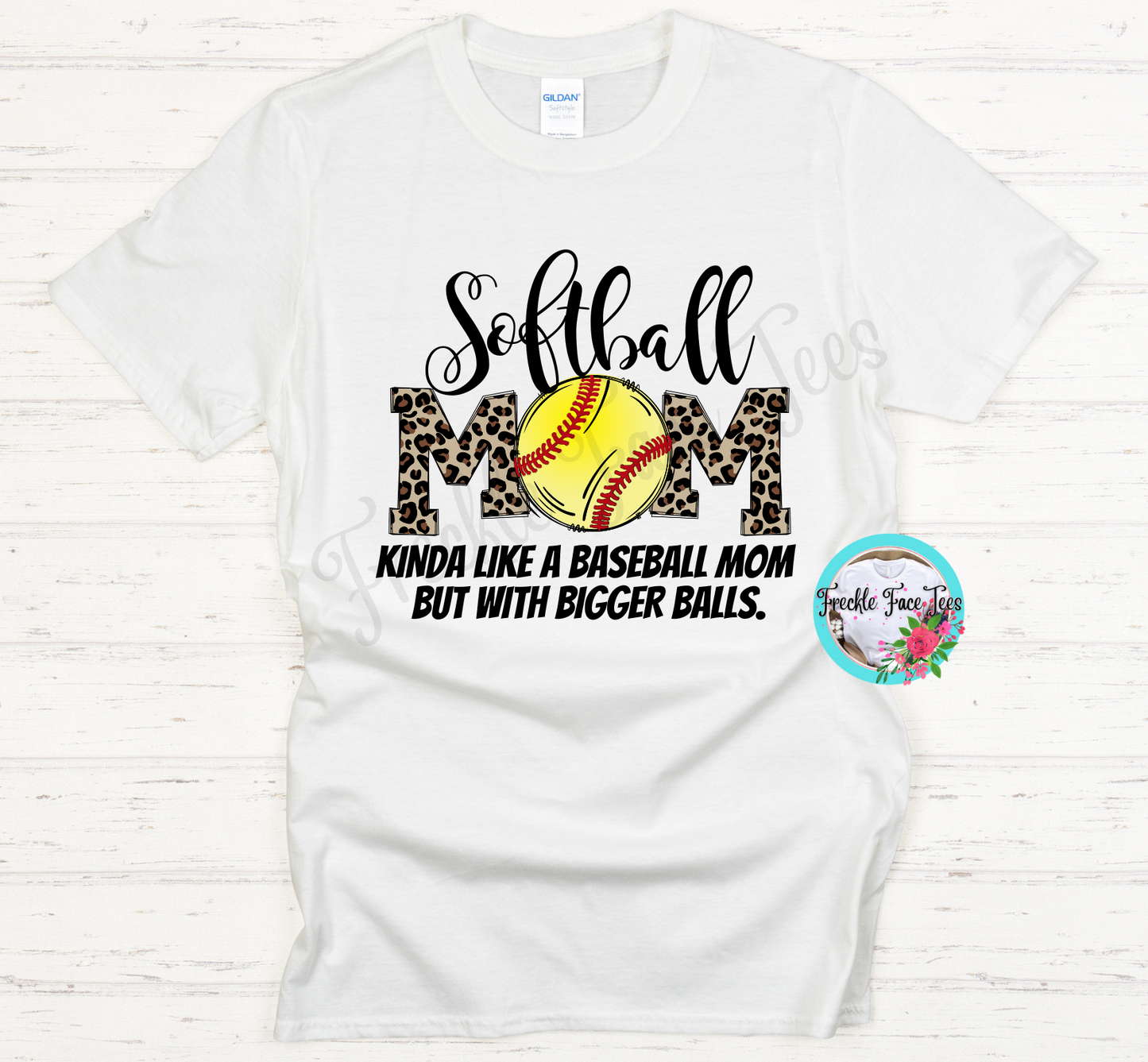 Softball Mom... Kinda like a baseball mom but with bigger balls.