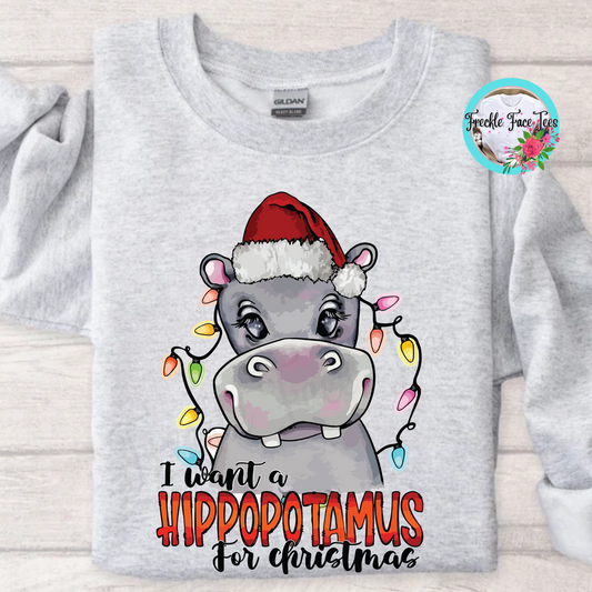 I want a Hippopotamus for Christmas