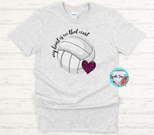My Heart is on that court - Volleyball
